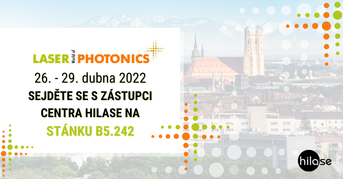 Laser World of Photonics pozvánka