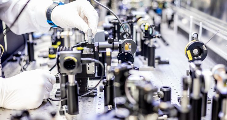 Laser micro‐processing target area with PHAROS laser