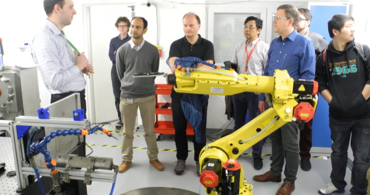 Members of SPIE conference visited HiLASE