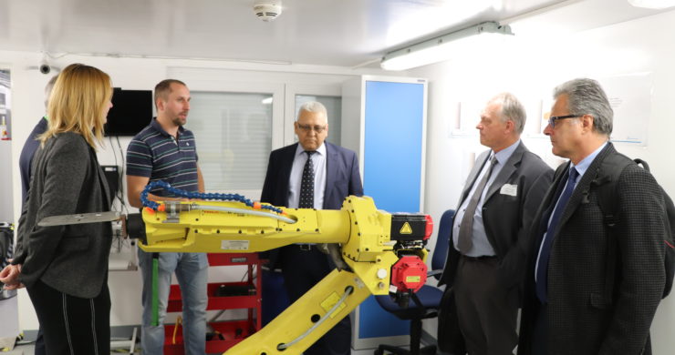 Danube Academies Conference – representatives visited the HiLASE laser center
