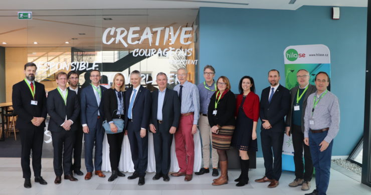 HiLASE has successfully passed the 2nd periodic review of the Teaming 2 project