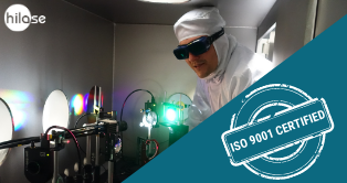 ISO 9001 certifikace pro naši LIDT laboratoř