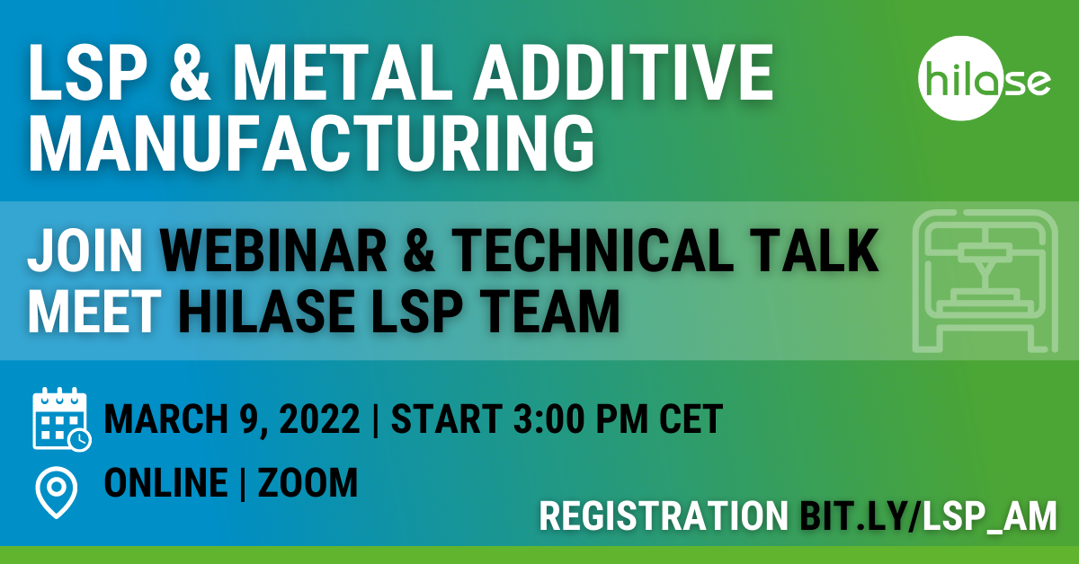 LSP & metal additive manufacturing