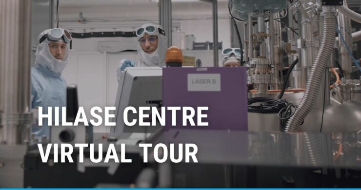 Virtual tour of the HiLASE Centre
