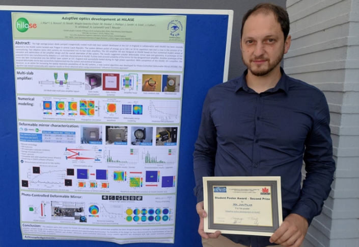 Úspěšný provoz 10 J kryogenního předzesilovače laseru Bivoj